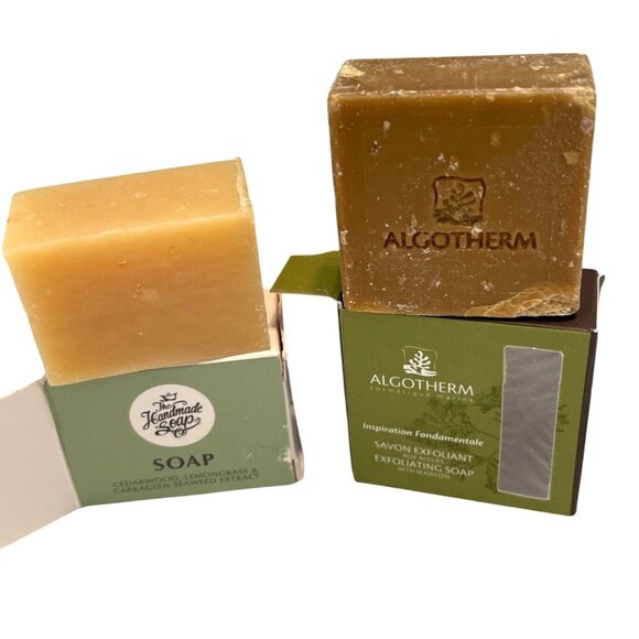 Luxury Soap Clarins Elemis Handmade Facial Bath Body Spa Travel Mini Set of 6 - Picture 10 of 11